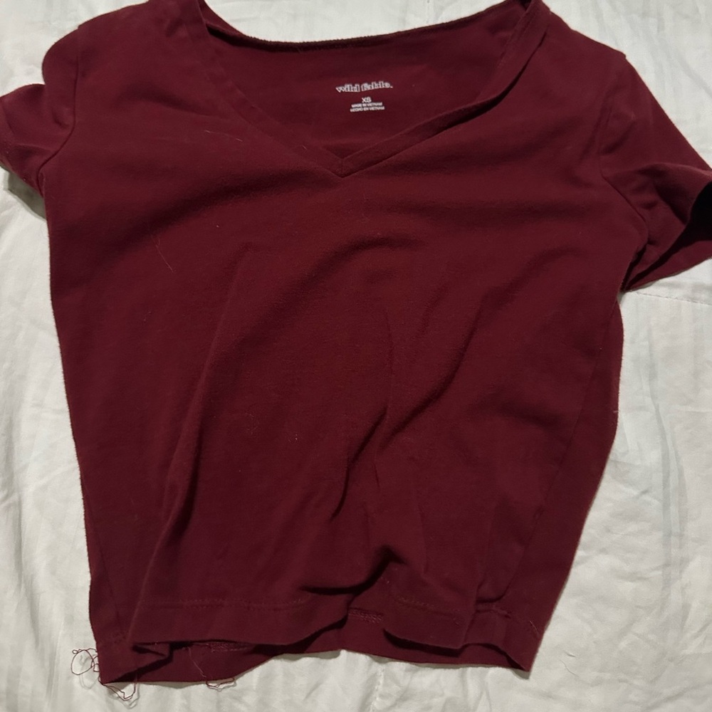 Fitted Cropped tee